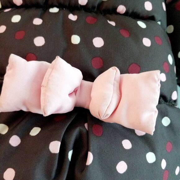 Crazy 8 Polka Dot Hooded Puffer Coat - Picture 7 of 8